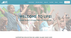 Desktop Screenshot of lummiislandfoundationforeducation.org