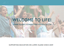 Tablet Screenshot of lummiislandfoundationforeducation.org